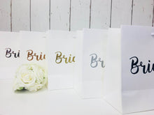 Load image into Gallery viewer, Personalised Gift Bag • Rose Gold Gift Bag •Bridesmaid Gift •Personalised Gift •Personalised Bag •Bridesmaid Bag •Wedding Gift Bag •Gift Bag