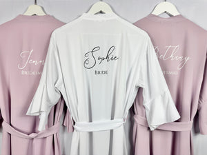 Ruffle Bridesmaid Robes, Ruffle Robe, Bridal Robe, Bridesmaid Gift, Wedding Robes, Bride Robe, Bridal Party Robes, Lavender Robes