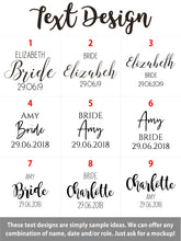 Load image into Gallery viewer, Bridal Robes, Personalised Bride Robe, Bridesmaid Robes, Dressing Gown,Ruffle Robes,Wedding Robe, Frilled Bridal Party Robes,Bridesmaid Gift