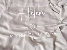 Load image into Gallery viewer, Bridesmaid Robes &amp; Pyjamas Iron on Stickers, Heat Transfer Vinyl Decals for Wedding Pjs Dressing Gowns, Clothing Transfers Hen Party Gifts