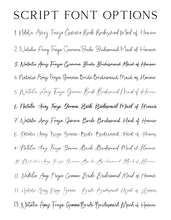 Load image into Gallery viewer, Iron on Bridal Party Stickers for Robes &amp; Pyjamas, Custom HTV Transfers, Personalised Wedding Heat Transfer Vinyl Decals, Hen Party Clothing