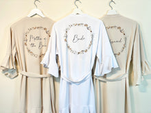 Load image into Gallery viewer, Champagne Bridesmaid Robes with Ruffle Edges