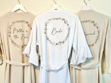 Load image into Gallery viewer, Champagne Bridesmaid Robes with Ruffle Edges